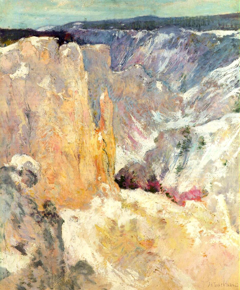 Canyon in the Yellowstone by John Henry Twachtman