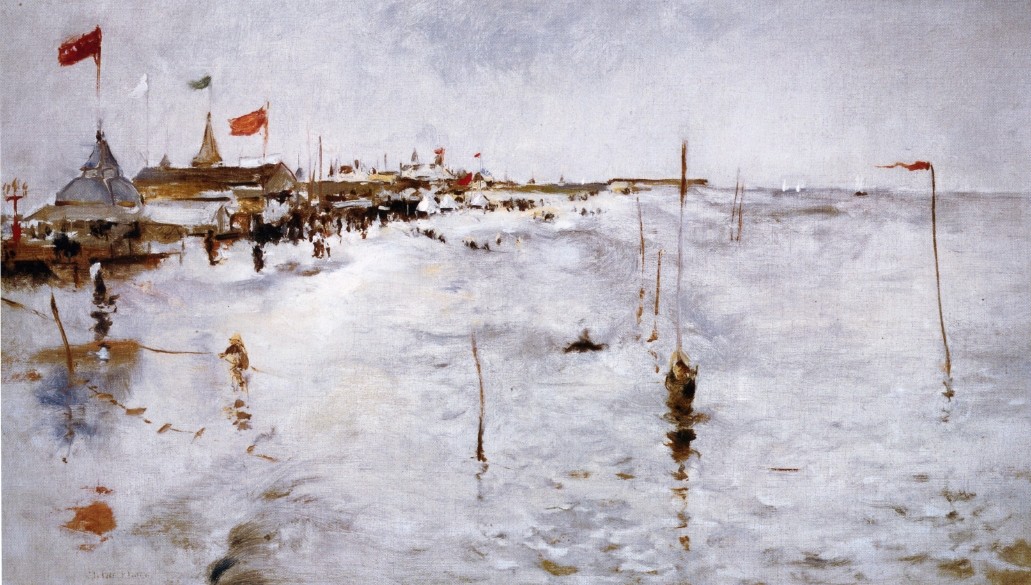Coney Island From Brighton Pier by John Henry Twachtman