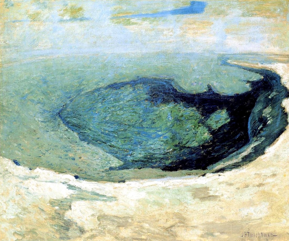 Emerald Pool 2 by John Henry Twachtman