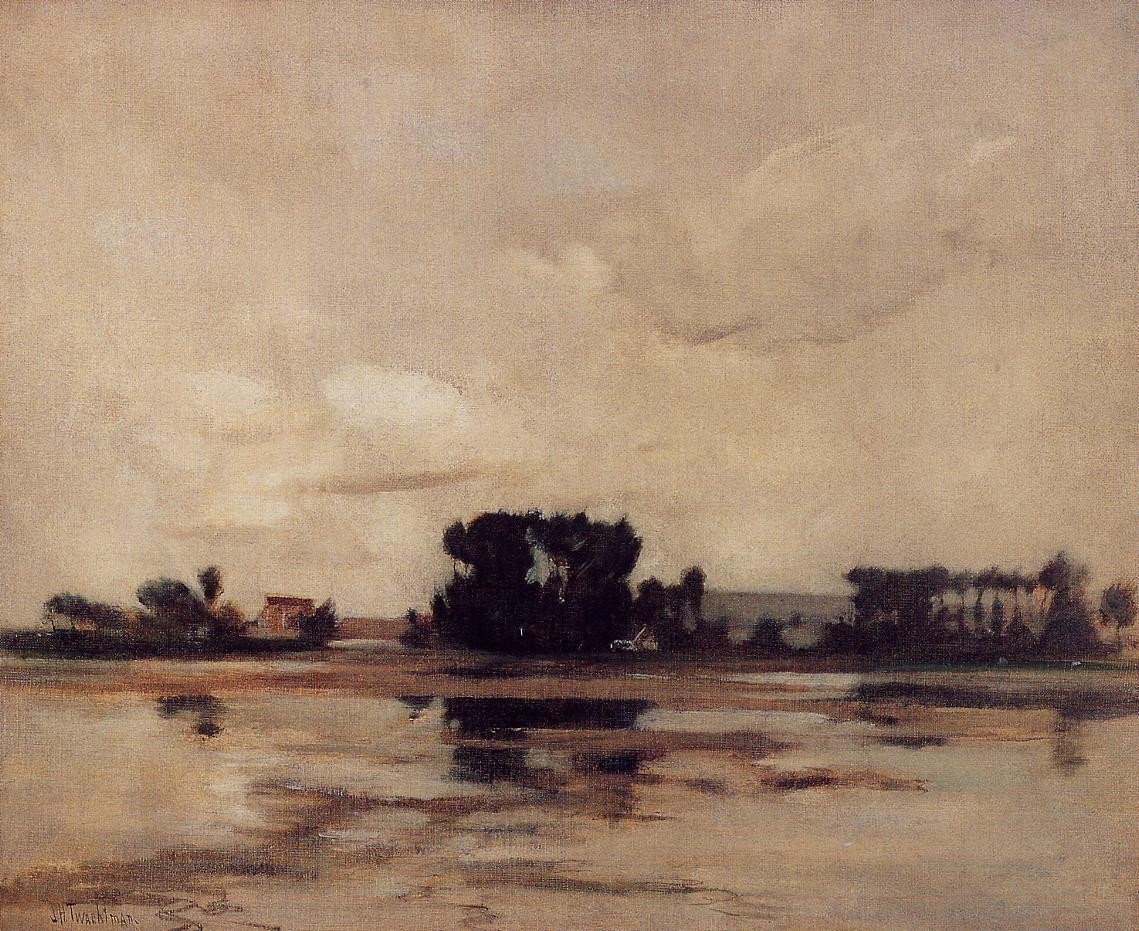 Etang (also known as The Pond) by John Henry Twachtman