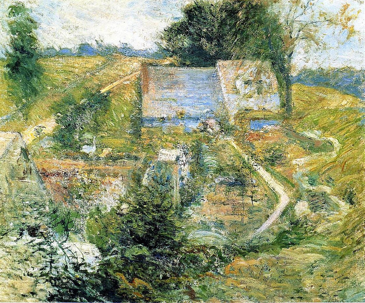 From the Upper Terrace by John Henry Twachtman