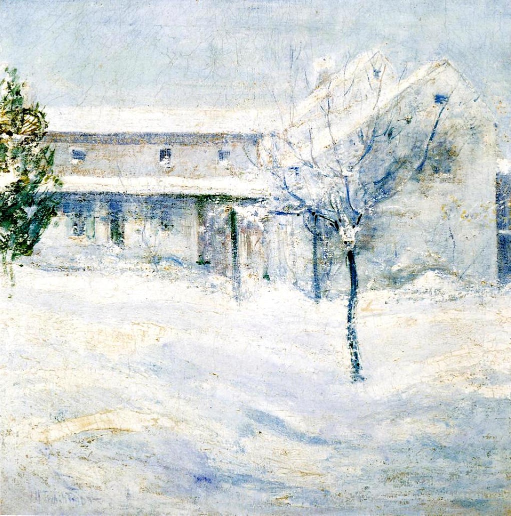 Old Holley House by John Henry Twachtman