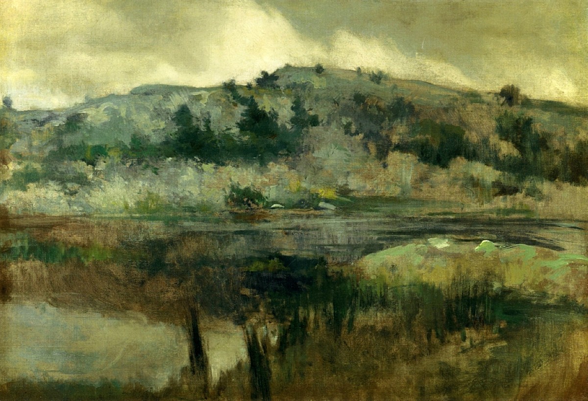 Paradise Rocks, Newport by John Henry Twachtman