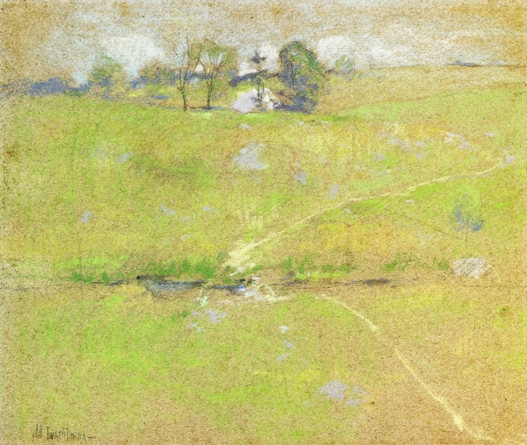 Path in the Hills, Branchville, Connecticut by John Henry Twachtman