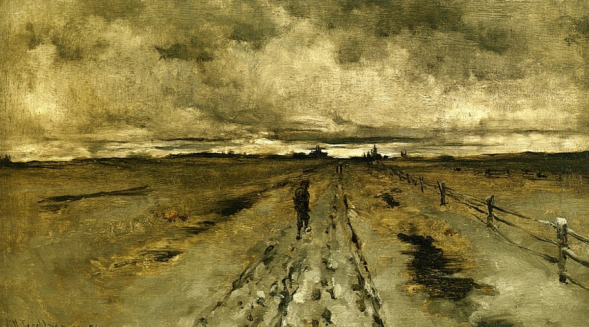 Road Scene, Cincinnati by John Henry Twachtman