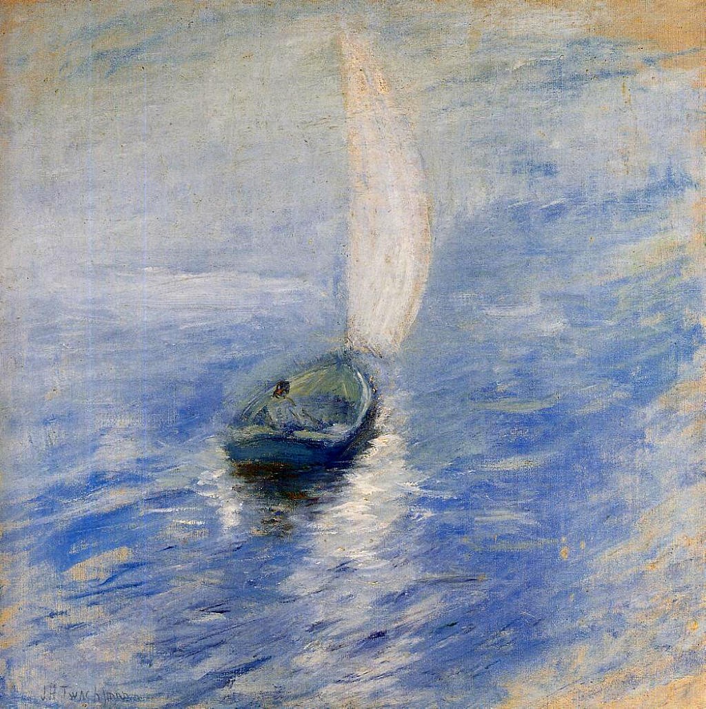Sailing in the Mist by John Henry Twachtman