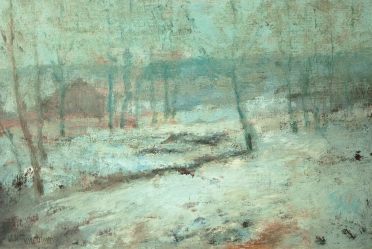 Snow Scene by John Henry Twachtman
