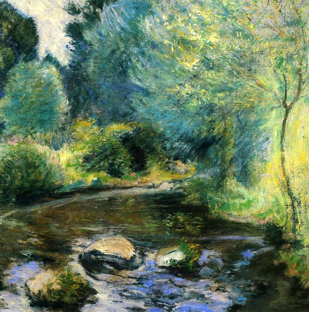 Spring Stream by John Henry Twachtman