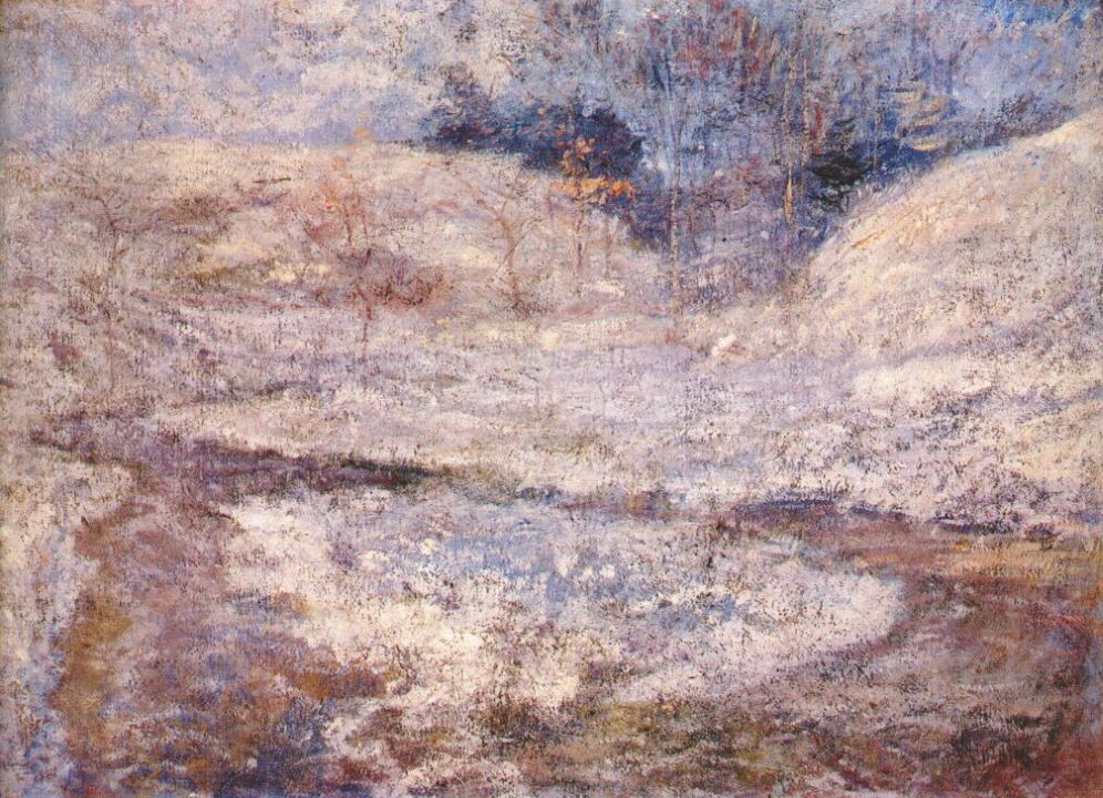 The Brook, Greenwich, Connecticut by John Henry Twachtman