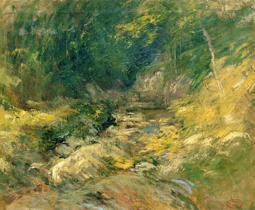 The Hidden Pool by John Henry Twachtman