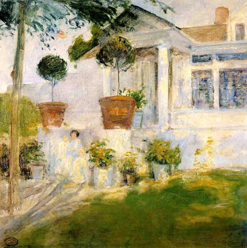 The Portico by John Henry Twachtman