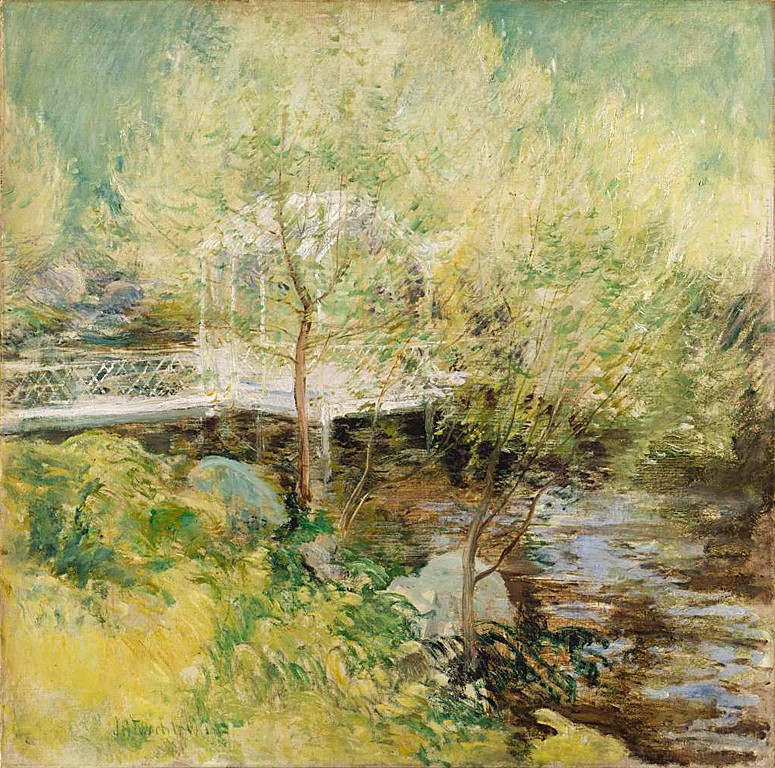 The White Bridge by John Henry Twachtman