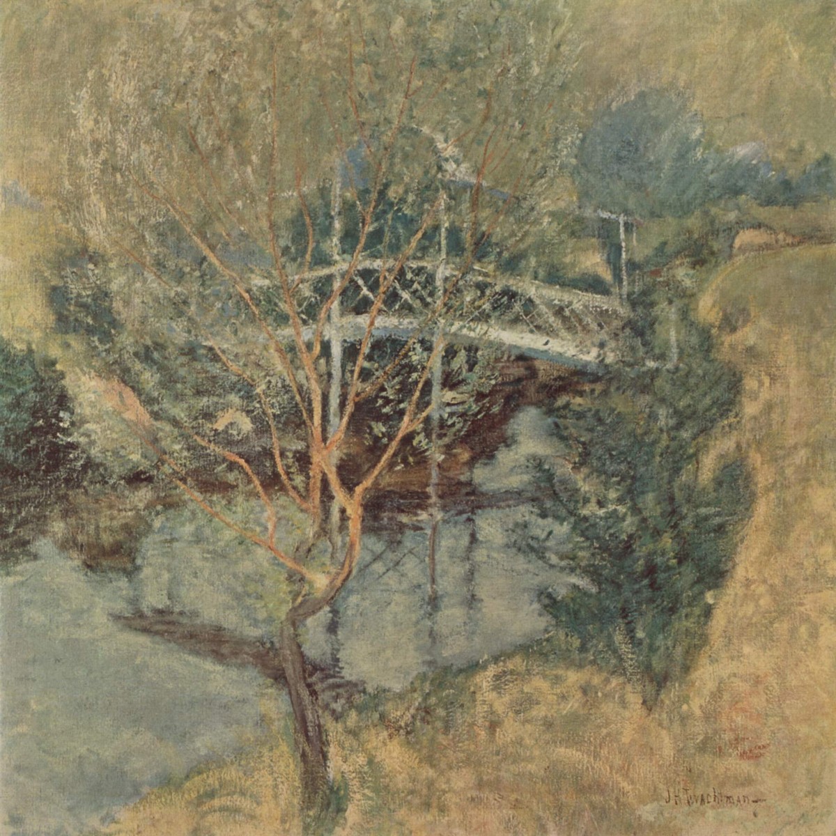 The White Bridge by John Henry Twachtman