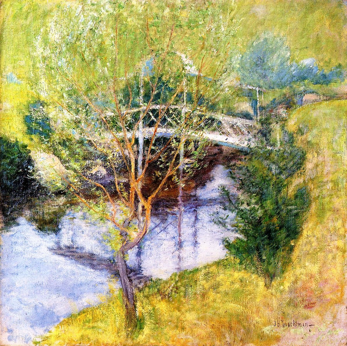 The White Bridge by John Henry Twachtman