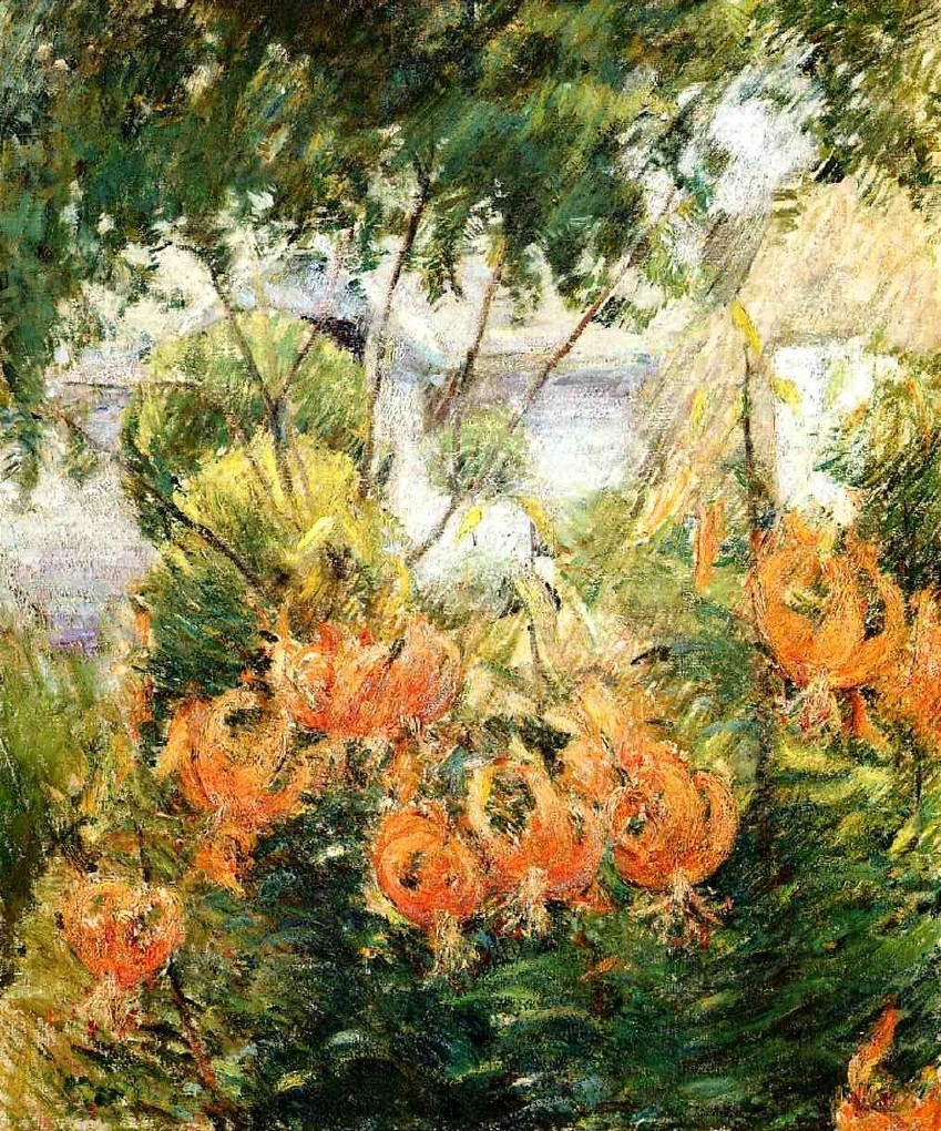 Tiger Lilies by John Henry Twachtman
