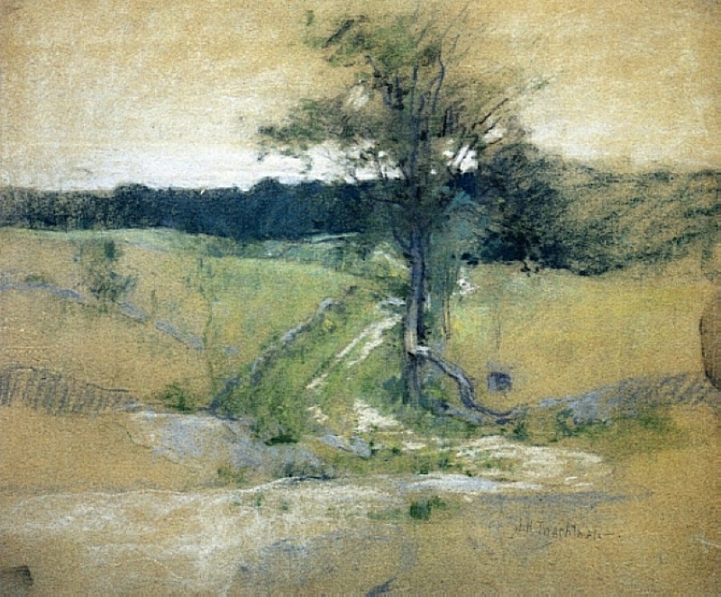 Tree by a Road by John Henry Twachtman