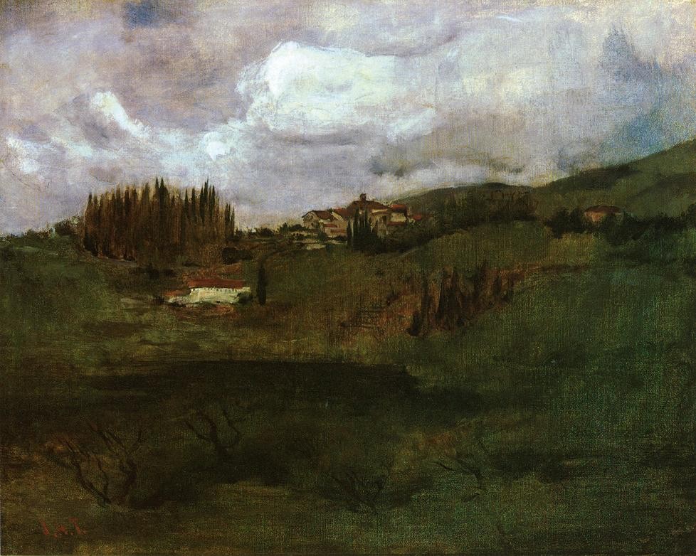 Tuscan Landscape by John Henry Twachtman
