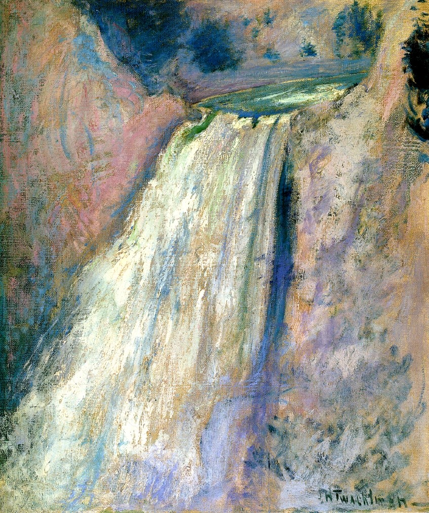 Waterfall, Yellowstone by John Henry Twachtman