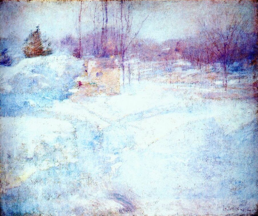 Winter by John Henry Twachtman