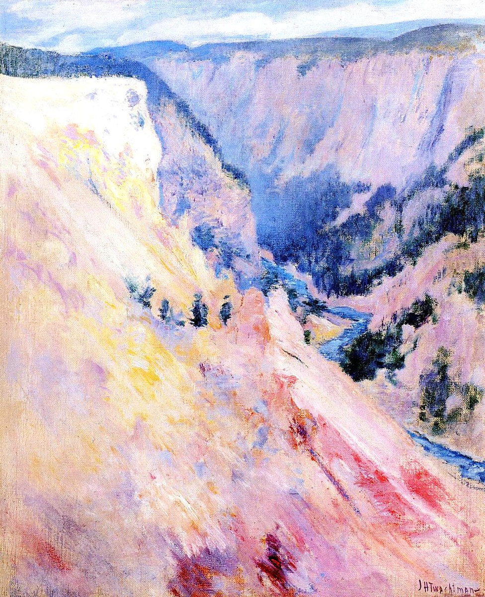 Yellowstone Park by John Henry Twachtman