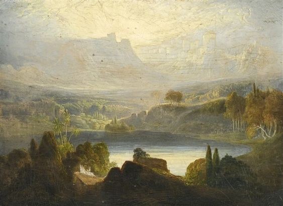 Heaven and the river of bliss by John Martin