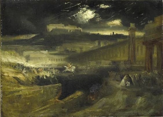 Marcus Curtius by John Martin