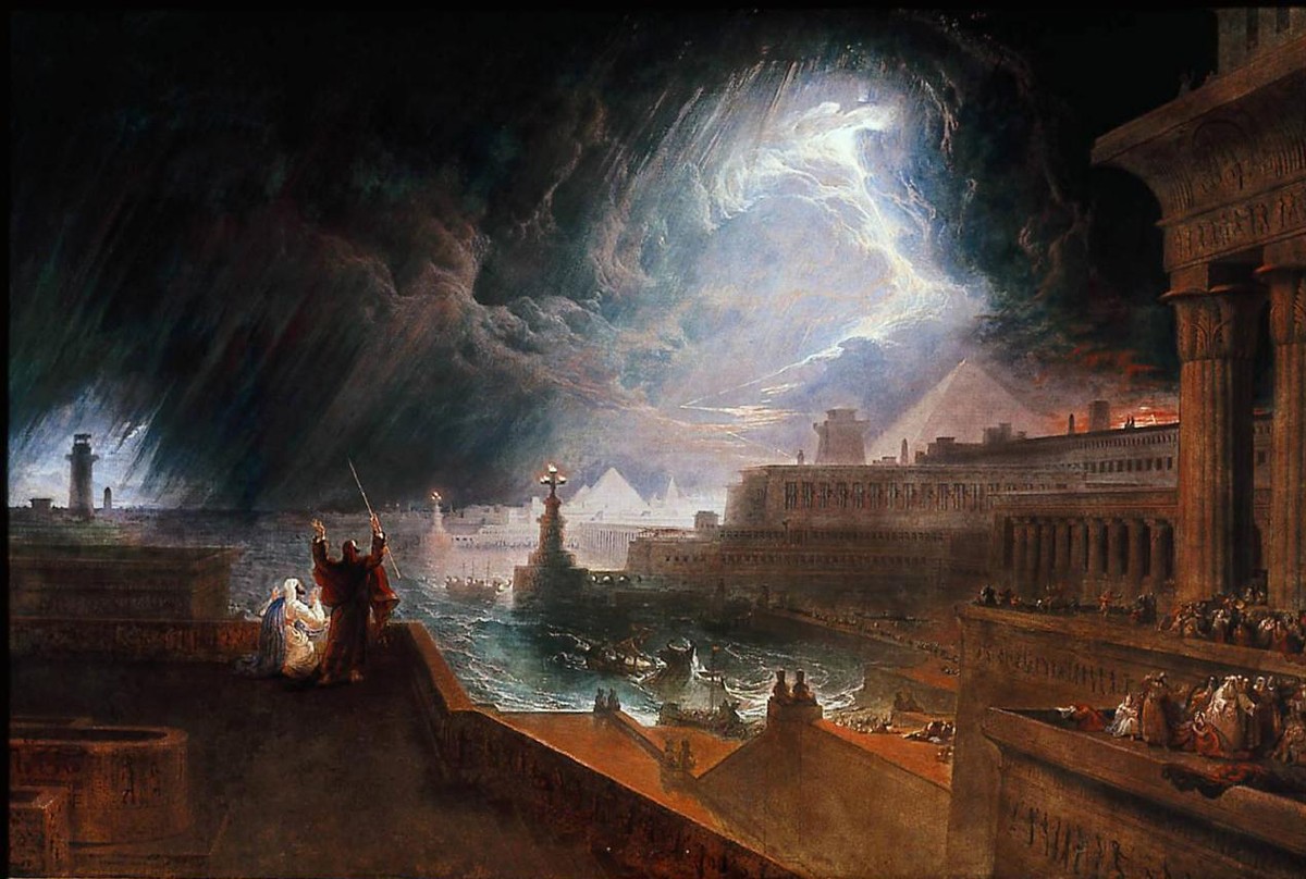 The Seventh Plague by John Martin