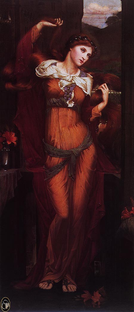 Morgan Le Fay by John Roddam Spencer Stanhope