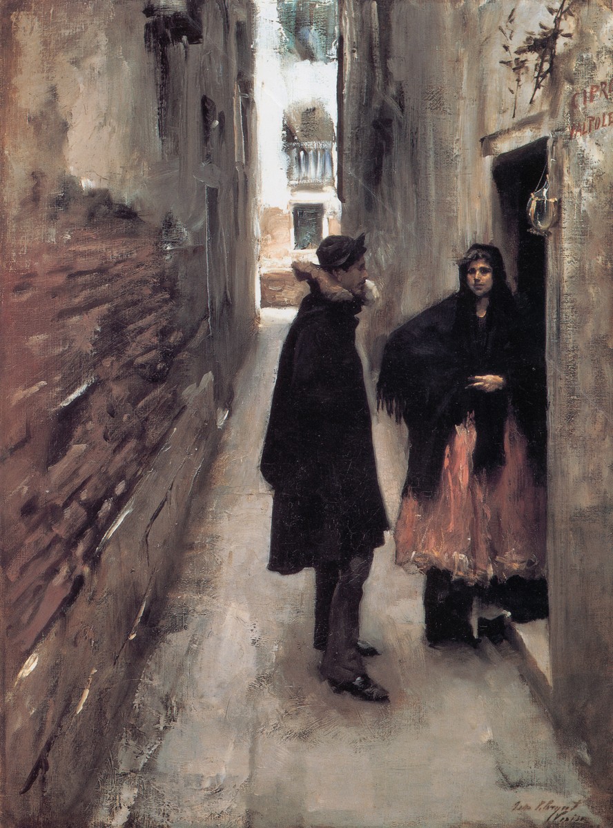 A Street in Venice by John Singer Sargent