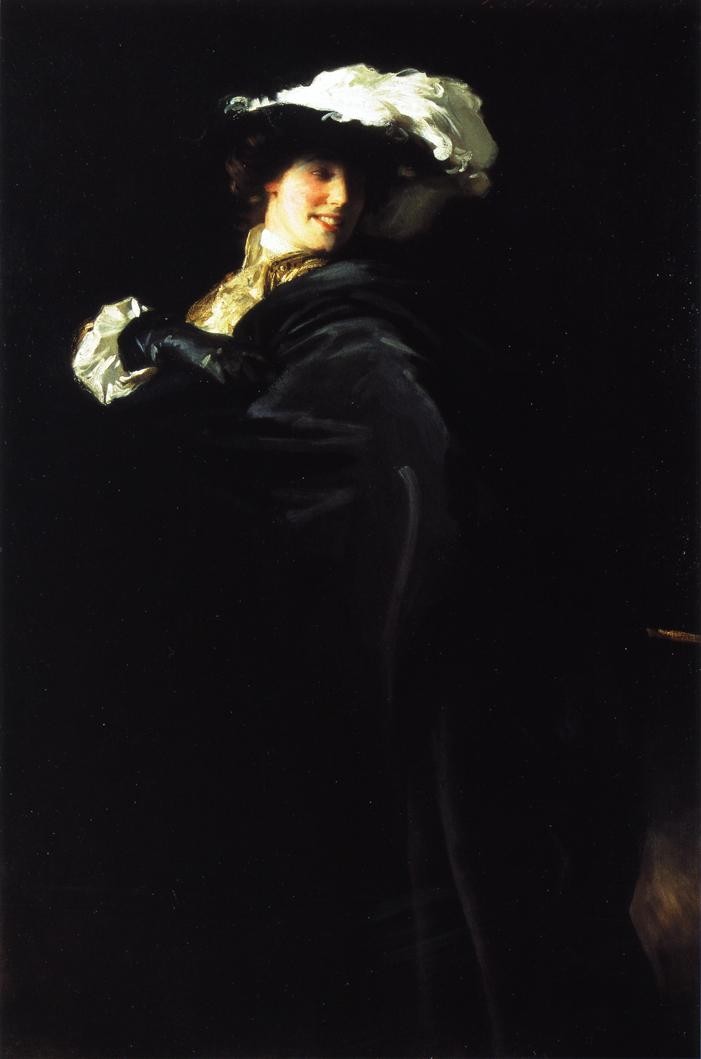 A Vele Gonfie (also known as Ena Wertheimer) by John Singer Sargent