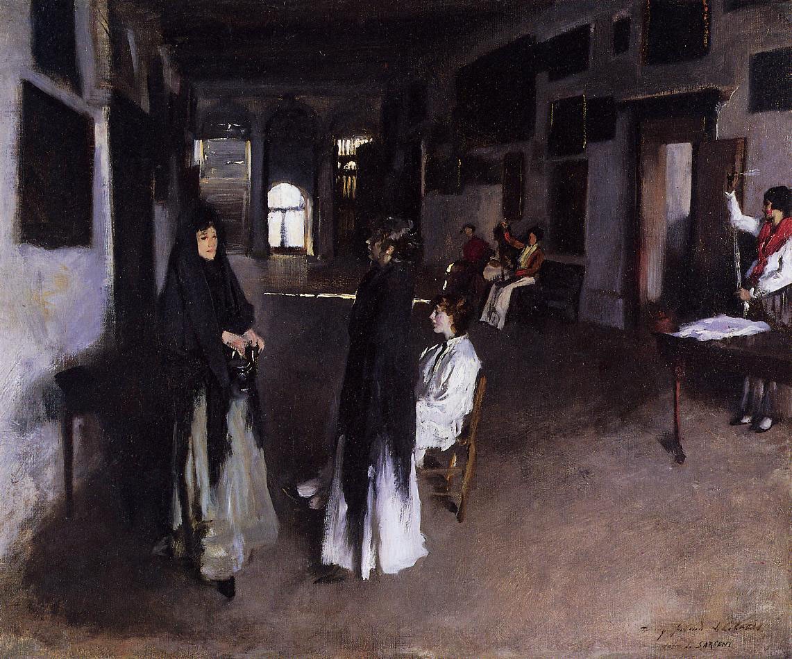 A Venetian Interior by John Singer Sargent