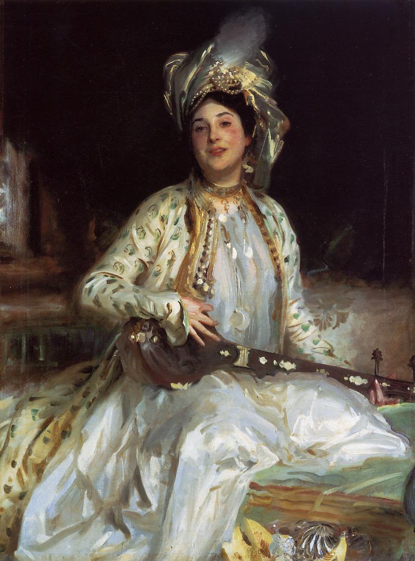 Almina, Daughter of Asher Wertheimer by John Singer Sargent