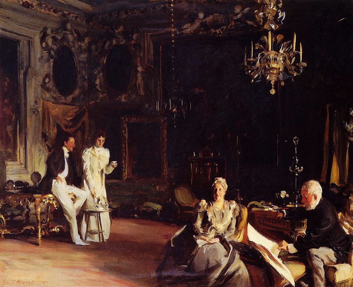 An Interior in Venice by John Singer Sargent