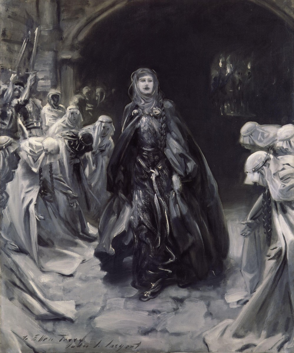 Ellen Terry as Lady Macbeth by John Singer Sargent