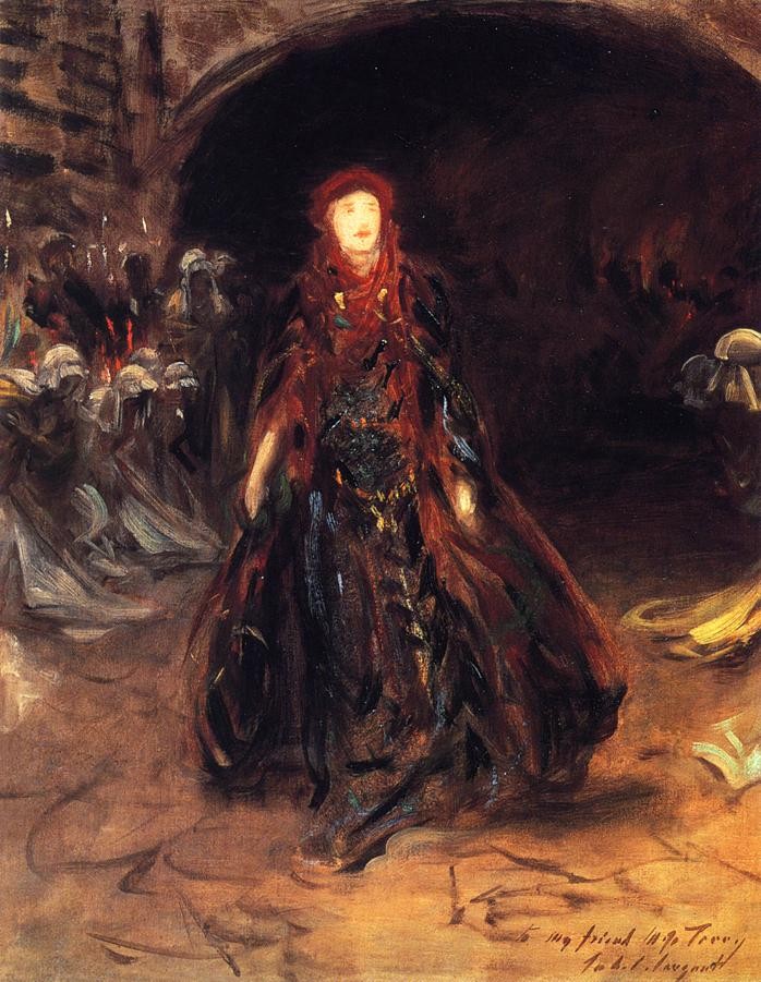 Ellen Terry as Lady Macbeth by John Singer Sargent