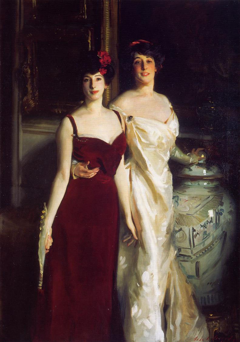 Ena and Betty, Daughters of Asher and Mrs. Wertheimer by John Singer Sargent