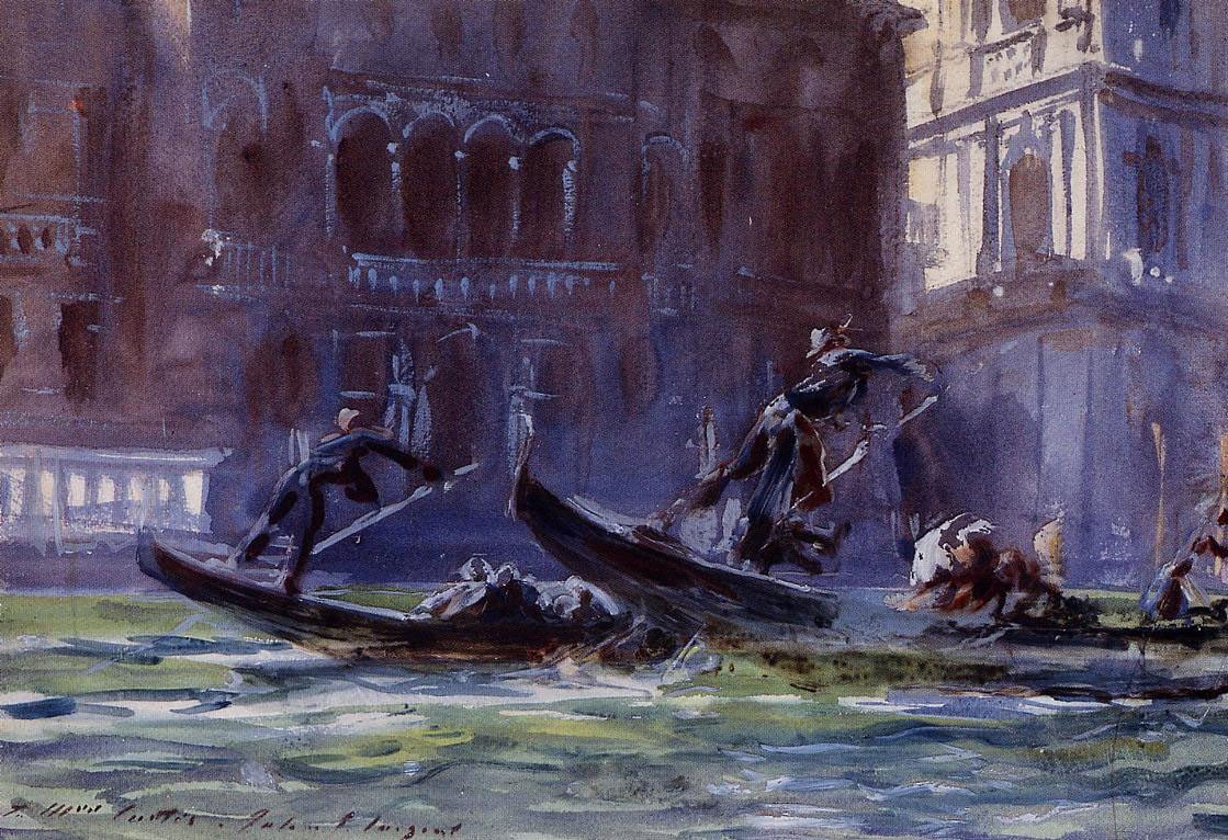 Festa della Regatta by John Singer Sargent