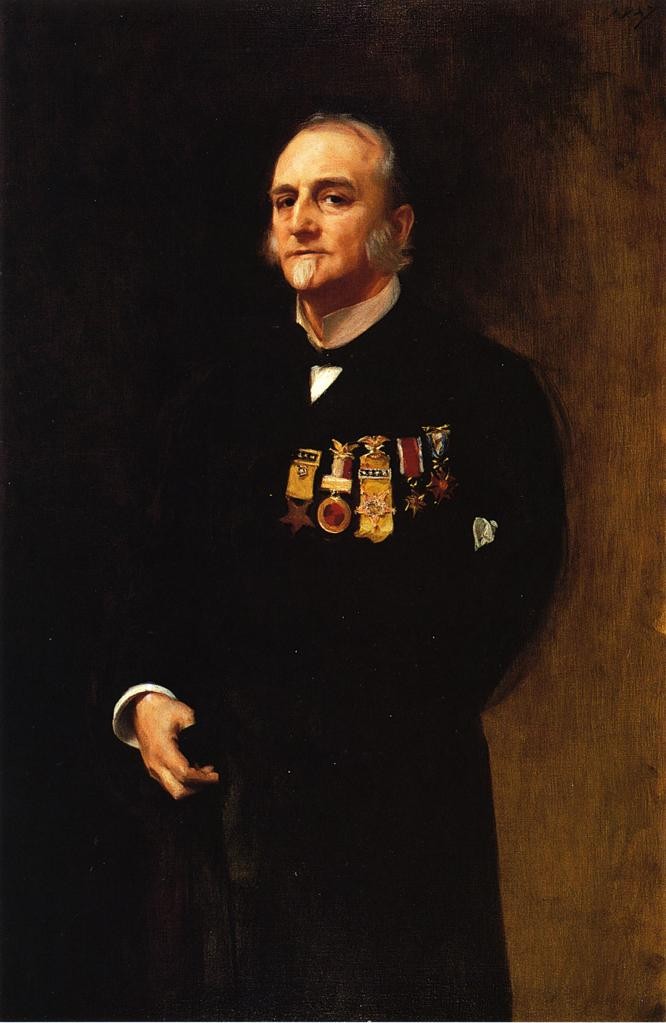 General Lucius Fairchild by John Singer Sargent