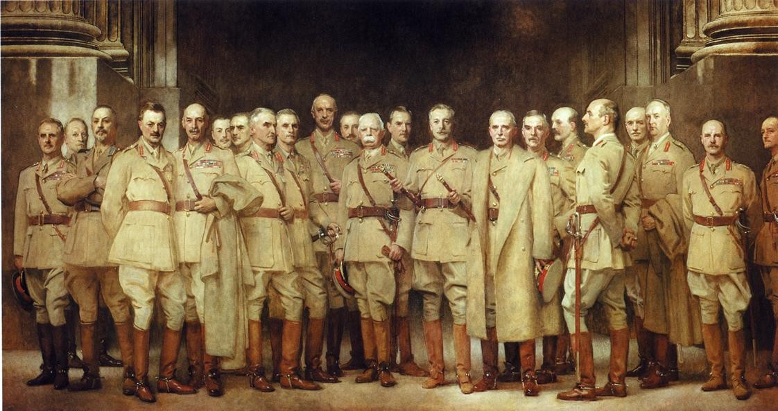General Officers of World War I by John Singer Sargent