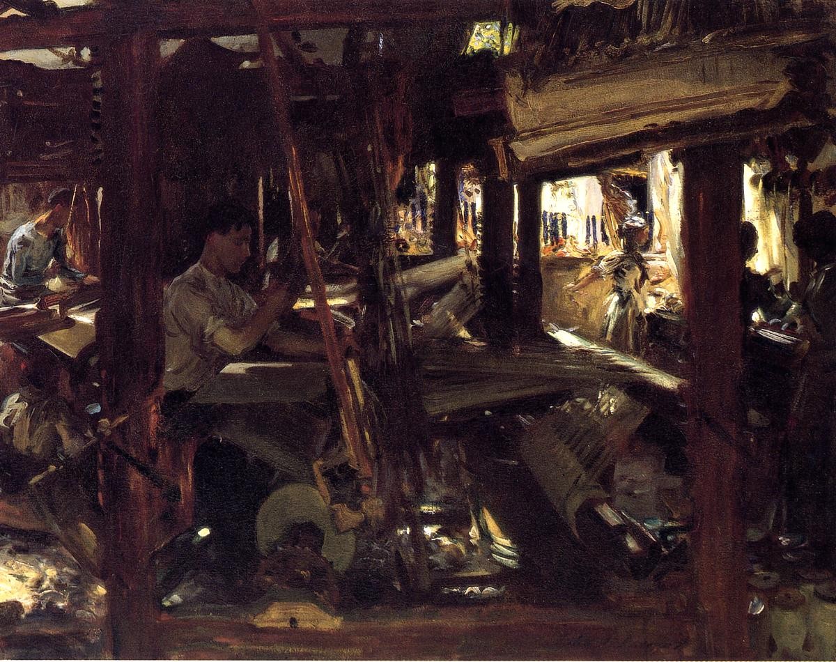 Granada. The Weavers by John Singer Sargent