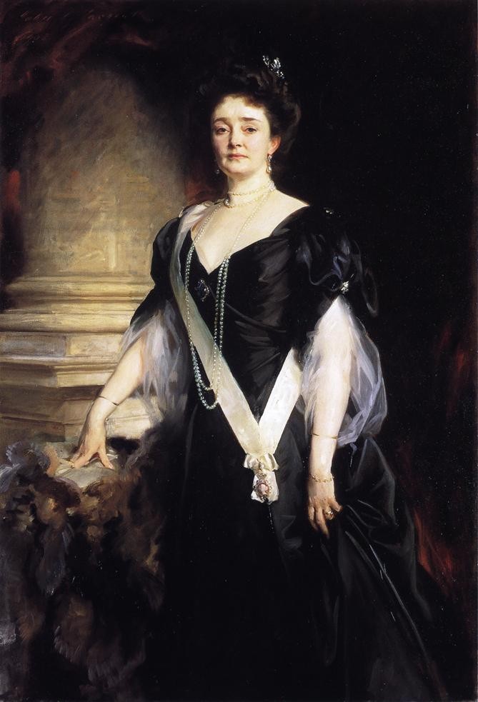 H.R.H. the Duchess of Connaught and Strathearn (Princess Louisa Margaret Alexandra Victoria Agnes of Prussia) by John Singer Sargent