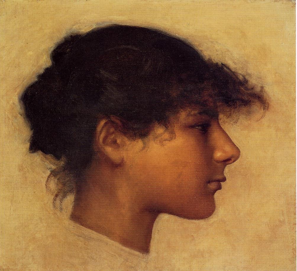 Head of Anacapri Girl by John Singer Sargent