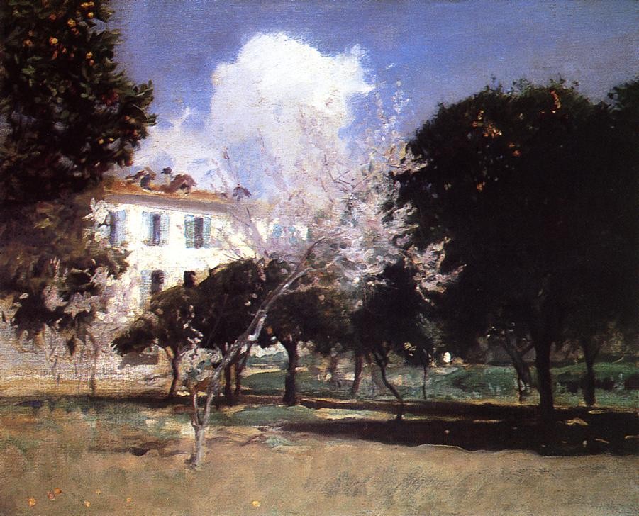 House and Garden by John Singer Sargent