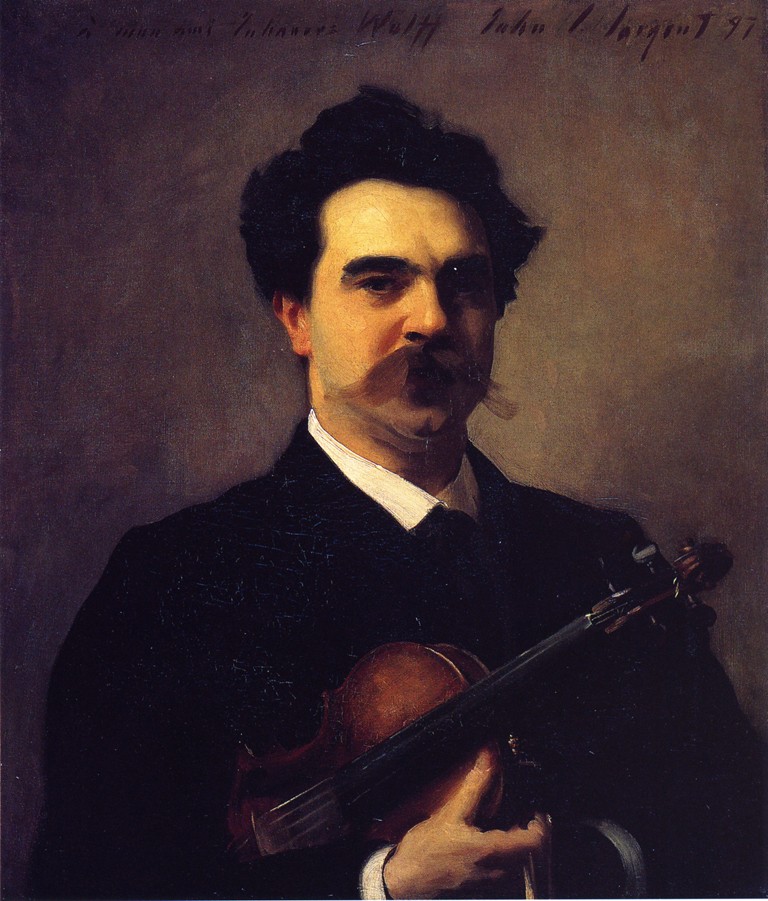 Johannes Wolff by John Singer Sargent