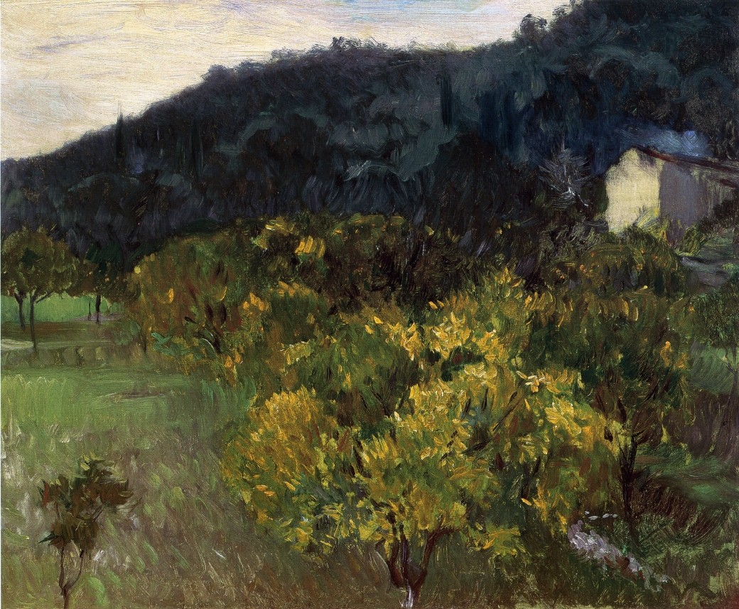 Landscape near Grasse by John Singer Sargent