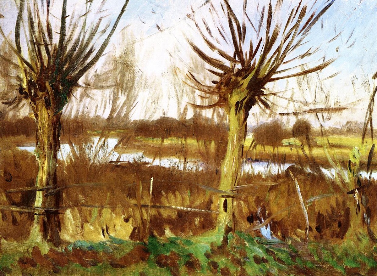 Landscape with trees, Calcot-on-the-Thames by John Singer Sargent