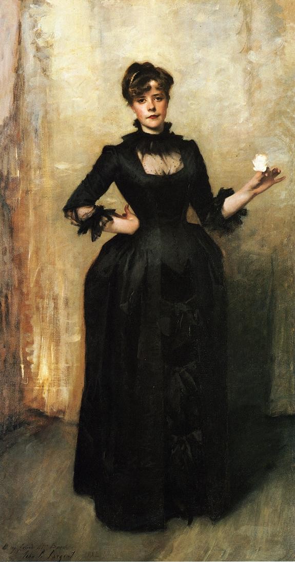 Louise Burckhardt (also known as Lady with a Rose) by John Singer Sargent