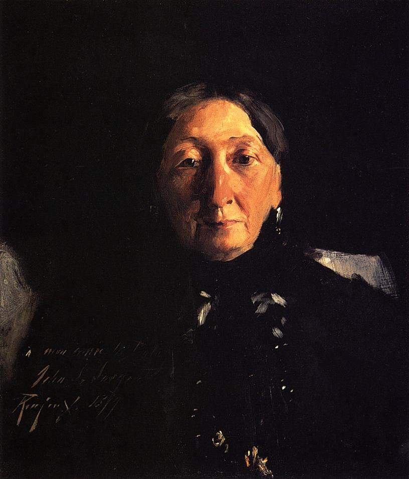 Madame Francois Buloz by John Singer Sargent