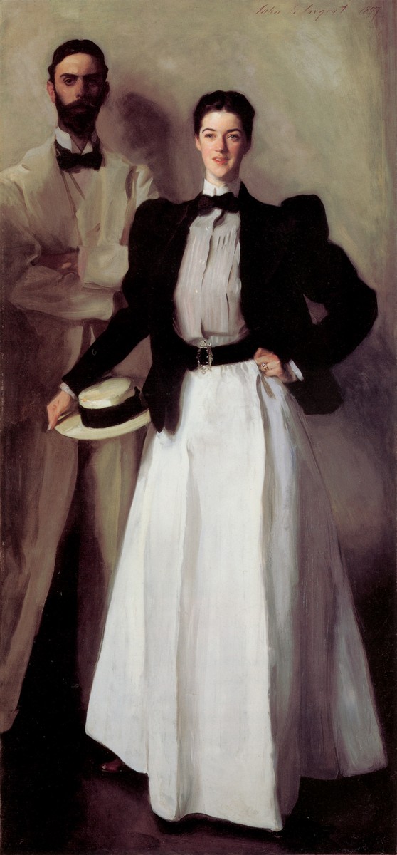 Mr. and Mrs. Isaac Newton Phelps Stokes by John Singer Sargent