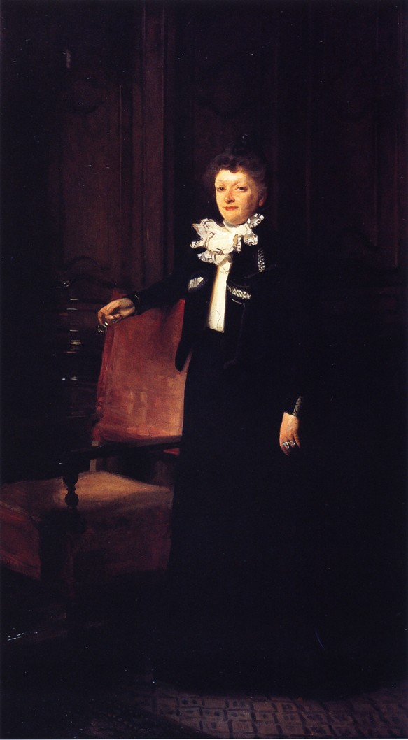 Mrs Charles Huntington by John Singer Sargent